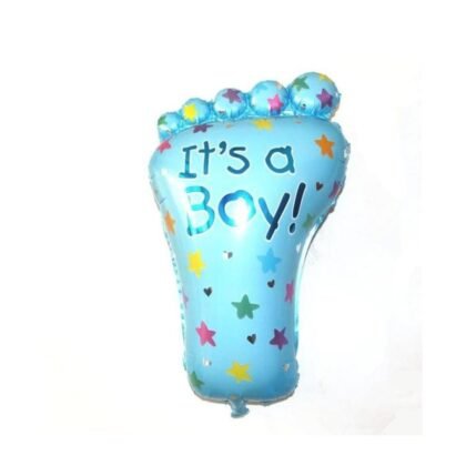 Its a boy Foot foil balloons